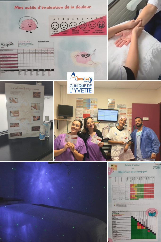 Journée mondiale de la Douleur à la Clinique de l’Yvette : Le toucher au cœur du soin